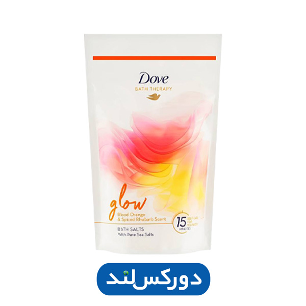 نمک حمام داو با رایحه پرتقال خونی و ریواس حجم 400 گرم